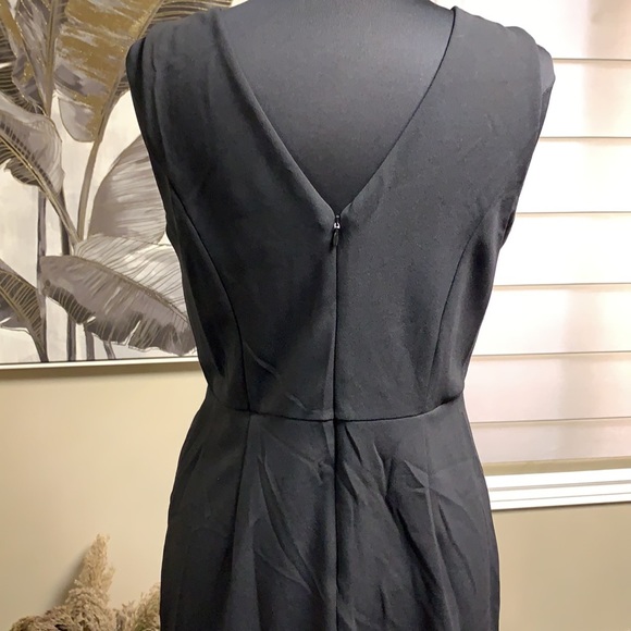 Black Ruffle Mini Dress - Picture 8 of 13